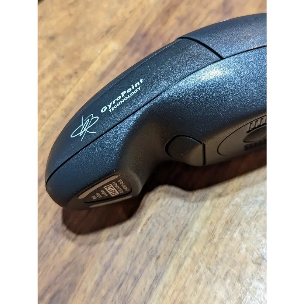 Gyropoint GyroMouse Pro Black Portable Bluetooth Wireless Multi-Touch Mouse